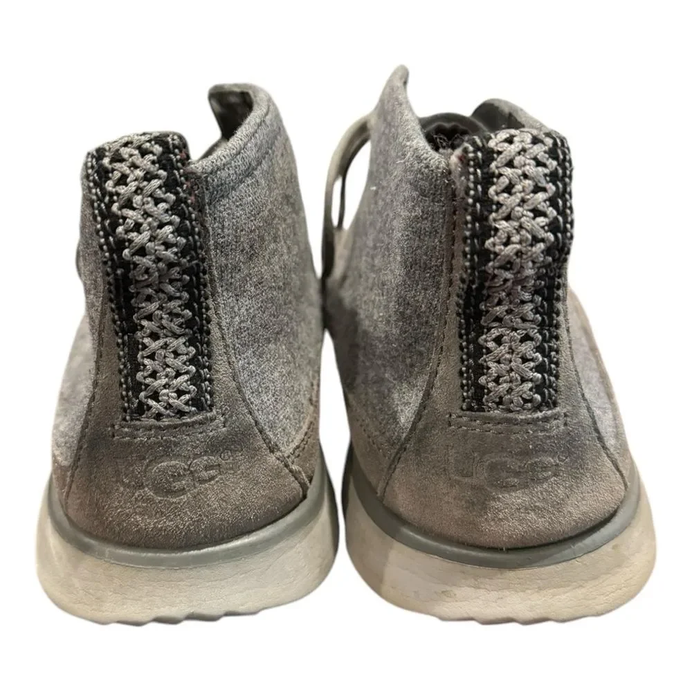 UGG Freamon Men's Gray Suede Wool Chukka Boots 9.5